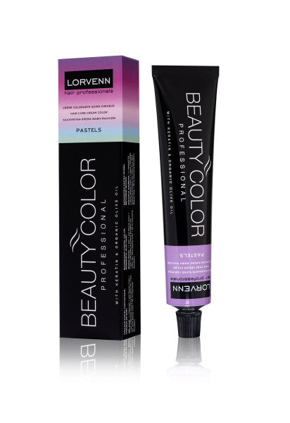 Vopsea par Lorvenn Beauty Color Pastel nr 9.5/69 - ROSE QUARTZ - crema academie , Lorvenn - shiny beauty  , Lorvenn Beauty Color Professional crema de fata