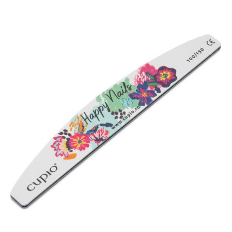 Pila Cupio 100/150 Happy Nails - Flamingo, Flowers,Unicorn, Zebra - crema academie , Cupio - shiny beauty  , Pile si buffere crema de fata