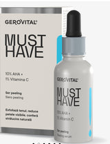 Gerovita Ser Peeling 10% AHA 30 ml - crema academie , Shiny Beauty - shiny beauty  ,  crema de fata