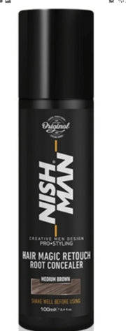 NISHMAN - Spray colorant - Magic color - Saten medium 100 ml - crema academie , Shiny Beauty - shiny beauty  ,  crema de fata