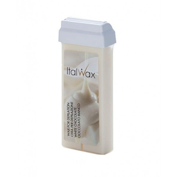 Rezerva ceara cartus Italwax unica folosinta 100ml Ciocolata alba - crema academie , italwax - shiny beauty  , rezerva ceara crema de fata