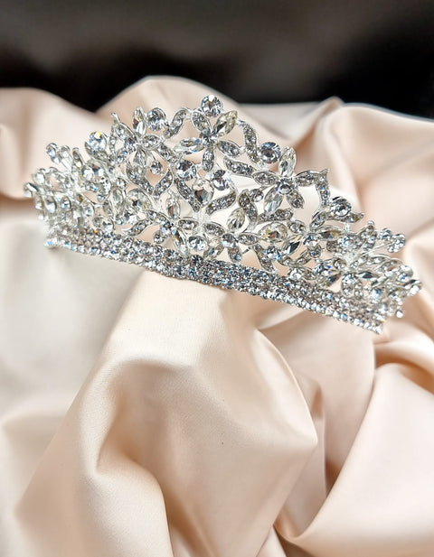 Coronita argintie Ocazie #1001 - crema academie , Shiny Beauty - shiny beauty  ,  crema de fata
