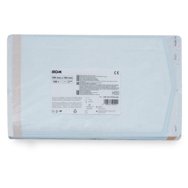 Pungi sterilizare autoadezive pentru autoclav 300x390 set 100 - crema academie , Cupio - shiny beauty  , Sterilizatoare crema de fata