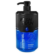 NishMan Energizing Shaving Gel 2 Gel de ras albastru 1000 ml - crema academie , Shiny Beauty - shiny beauty  ,  crema de fata