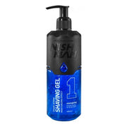 NishMan Energizing Shaving Gel 1 Gel de ras albastru 400 ml - crema academie , Shiny Beauty - shiny beauty  ,  crema de fata