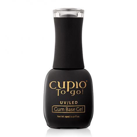 Gum Base Gel Lac 15ml - crema academie , Cupio - shiny beauty  , Base si Top Coat crema de fata
