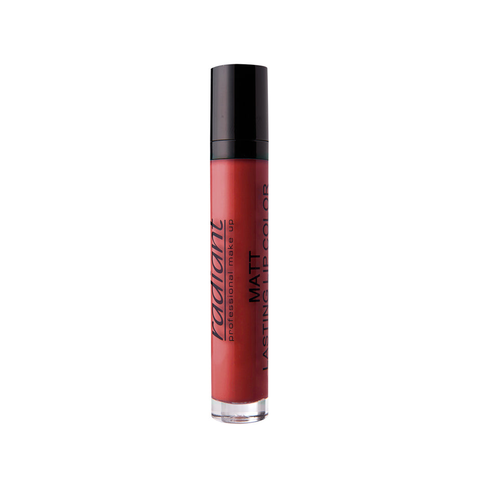 Ruj mat  RADIANT MATT LASTING LIP COLOR 17 - crema academie , radiant - shiny beauty  , ruj buze radiant crema de fata