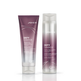 Pachet Set JOICO DEFY DAMAGE Sampon 300ml Balsam 250ml - crema academie , Shiny Beauty - shiny beauty  ,  crema de fata