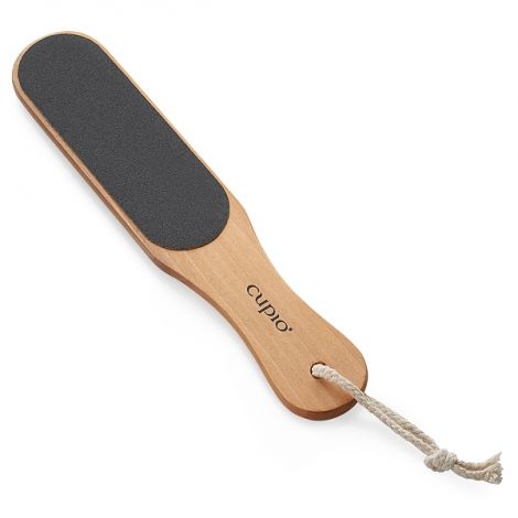 Pila de calcaie cu maner de lemn Cupio Wood - crema academie , Cupio - shiny beauty  , Pedichiura crema de fata