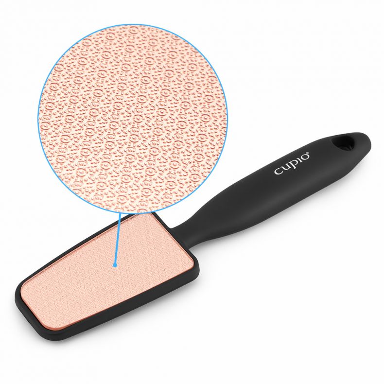Pila de calcaie din sticla - crema academie , Cupio - shiny beauty  , Pedichiura crema de fata