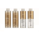 Set cadou Tratament Joico K-Pak in 4 pasi pentru par deteriorat, 4000ml - crema academie , JOICO - shiny beauty  , balsam moist rec 1l crema de fata