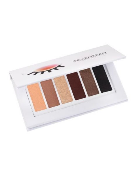 Seventeen Paleta Fard Ochi Smoldering Eyes Palette 5.5g - crema academie , Shiny Beauty - shiny beauty  ,  crema de fata