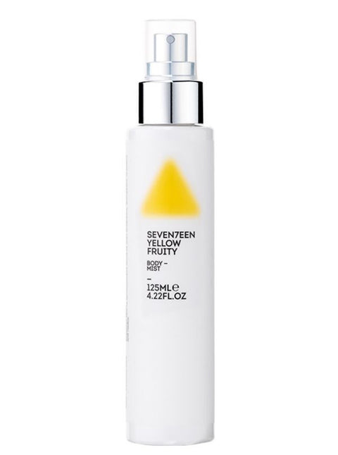 SPRAY CORP Seventeen YELLOW FRUITY BODY MIST 125ML - crema academie , SEVENTEEN - shiny beauty  , SPRAY CORP crema de fata