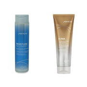 Pachet cu Sampon Hidratant 300ml + Balsam Reconstructor 250ml - crema academie , Shiny Beauty - shiny beauty  ,  crema de fata